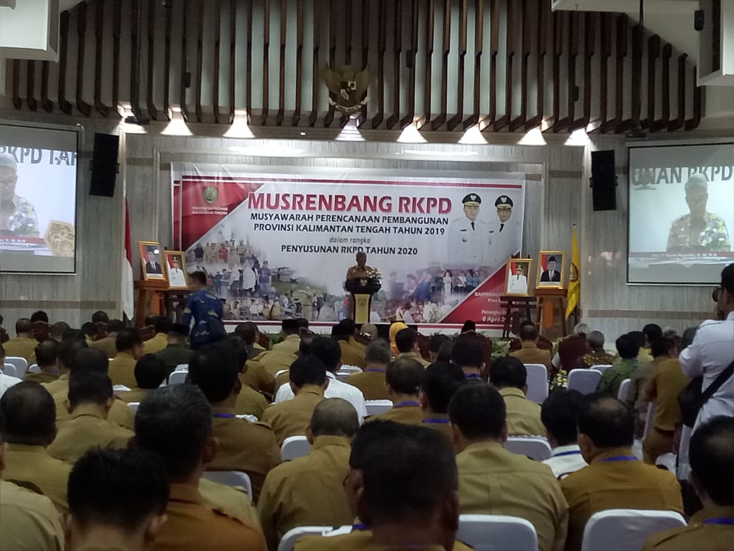 Penyusunan RKPD Provinsi Kalimantan Tengah 2019 Melalui Musrenbang 