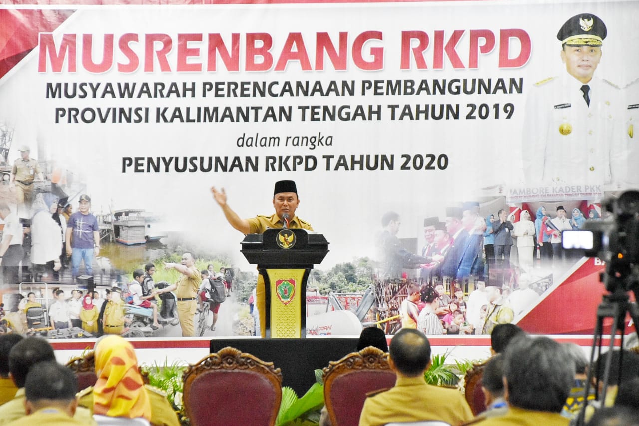 Gubernur Sampaikan Capaian Pemprov Kalteng