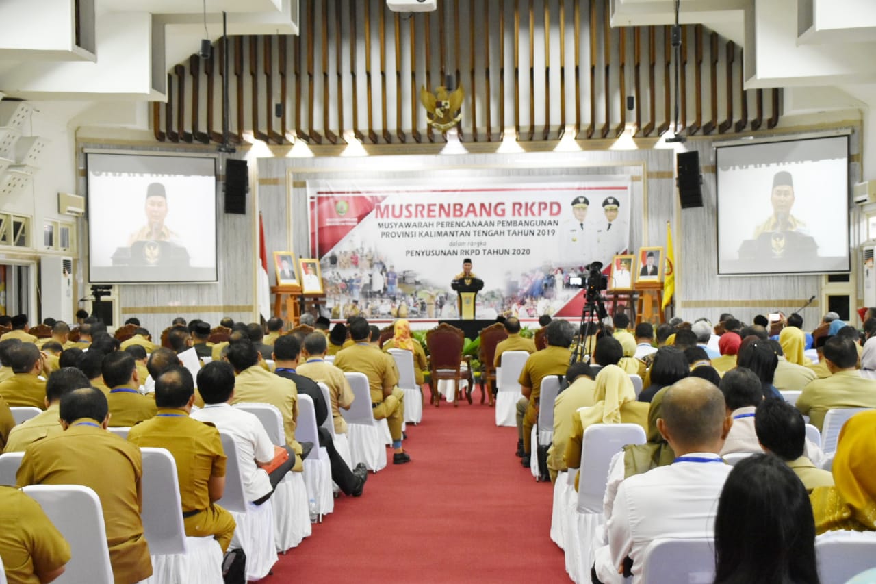 Gubernur Sampaikan Capaian Pemprov Kalteng