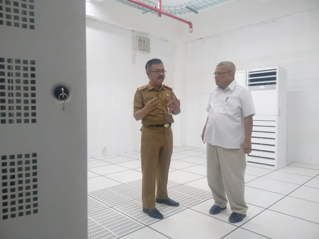 Deputi Menteri Bidang Polhukam, Kementerian PPN/Bappenas Kunjungi Gedung Smart Province Kalteng