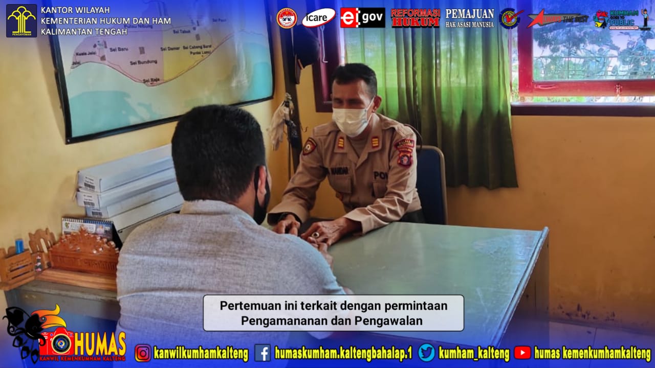 Pindahkan WBP dari Lapas Pangkalan Bun, Lapas Sukamara Gandeng Pihak Kepolisian