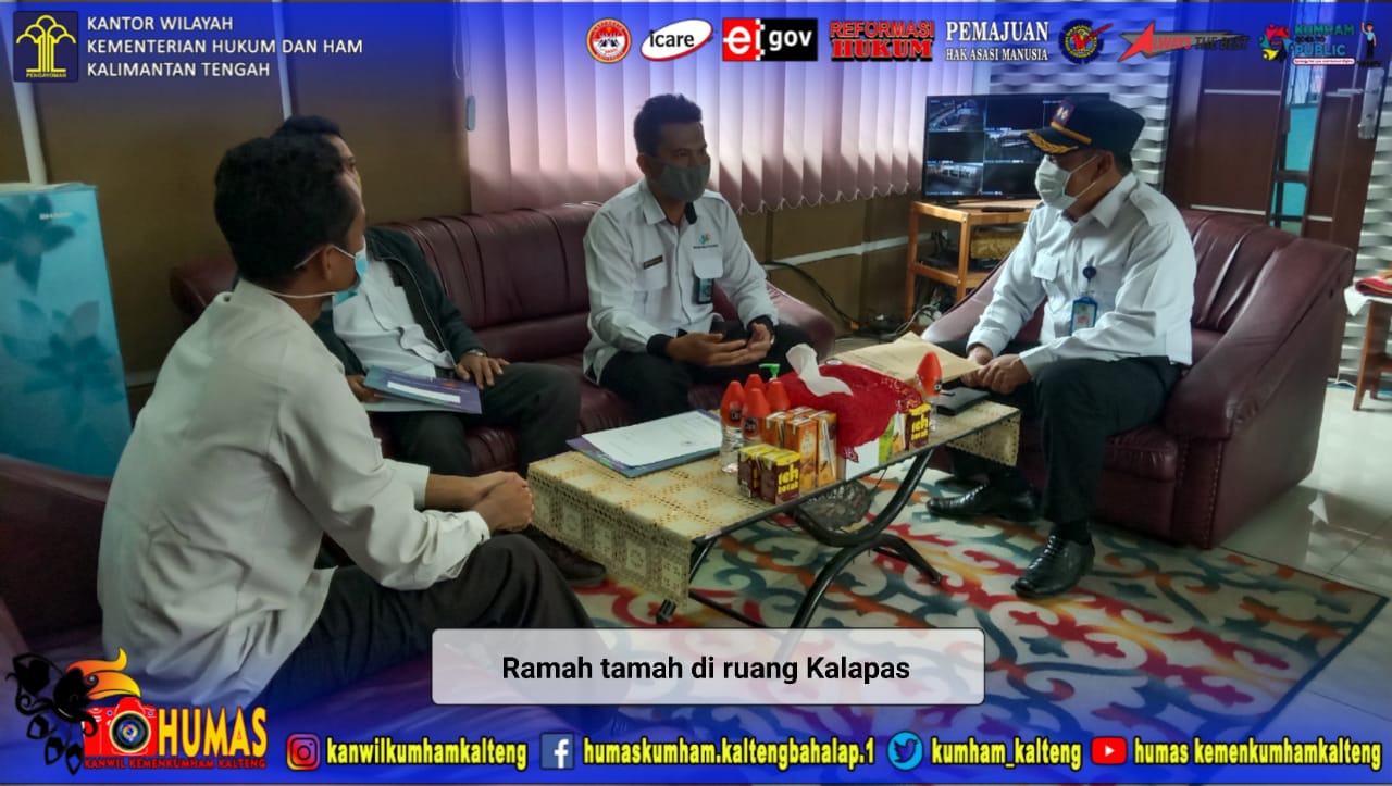 Kalapas Terima Kunjungan Kepala BPS Kabupaten Barito Utara