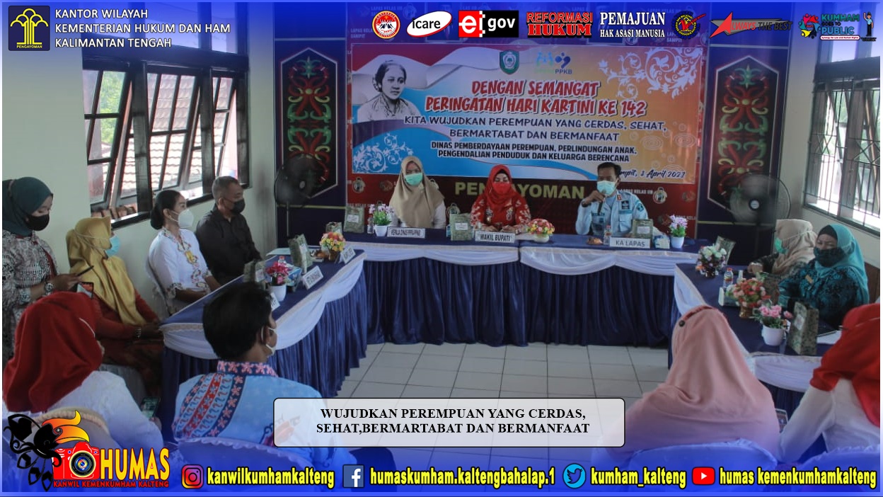 Wakil Bupati Bersama GOW Kotim Peduli WBP Lapas Sampit