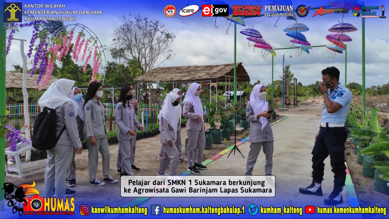 Sehari Setelah Diresmikan, Agrowisata Gawi Barinjam Lapas Sukamara Terus Kedatangan Pengunjung