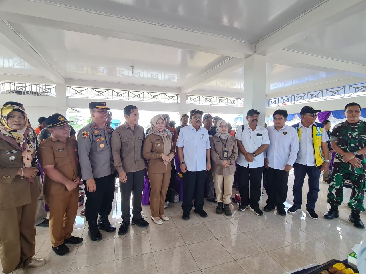 Kadis TPHP Prov. Kalteng Dampingi Kunker Wantimpres RI di Kawasan Food Estate Kab. Pulang Pisau