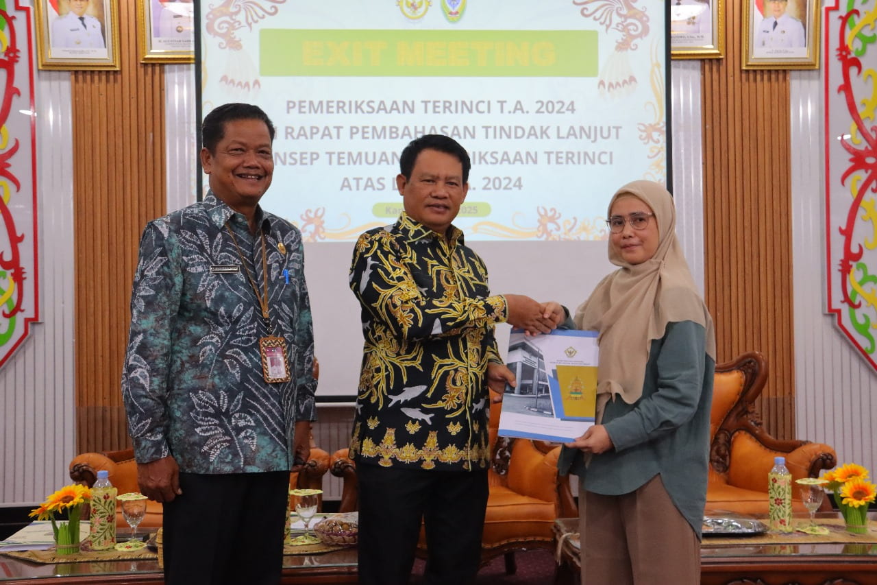 Bupati Seruyan Harapkan LKPD Tahun Anggaran 2024 Mendapat Opini WTP