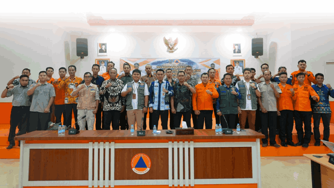 BNPB Lakukan Verifikasi Logistik dan Peralatan di BPBD Kabupaten Se-Kalteng
