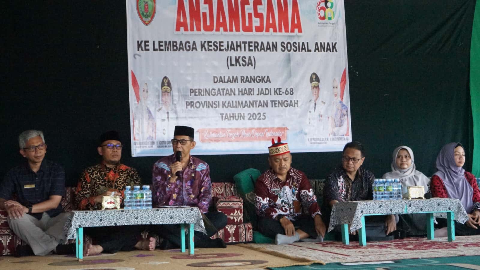 Disnakertrans Prov. Kalteng Ikuti Anjangsana ke LKSA Iqro