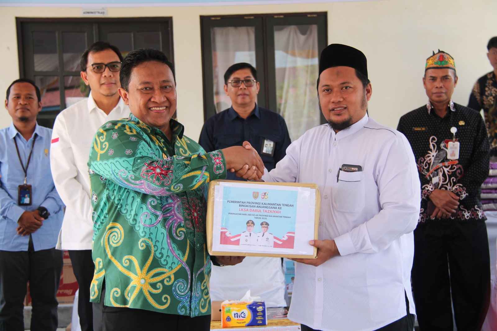 Rangkaian Hari Jadi ke-68 Kalteng, Wagub Edy Pratowo Anjangsana ke LKSA Darul Tazkiyah