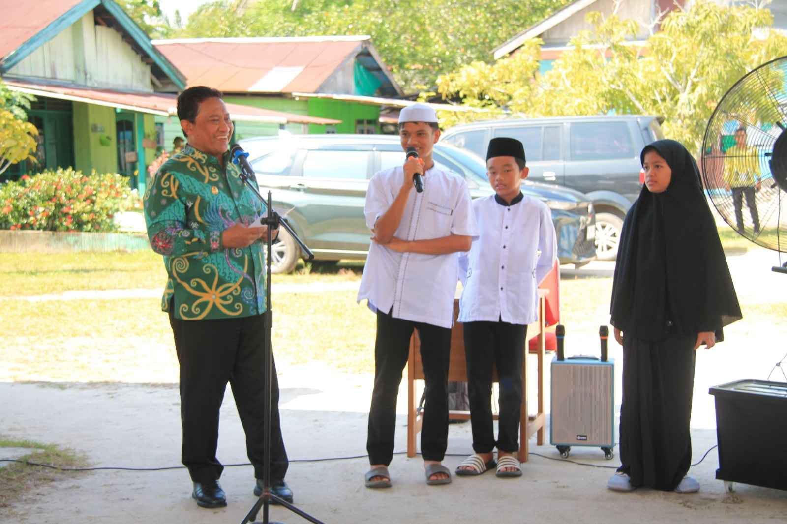 Rangkaian Hari Jadi ke-68 Kalteng, Wagub Edy Pratowo Anjangsana ke LKSA Darul Tazkiyah