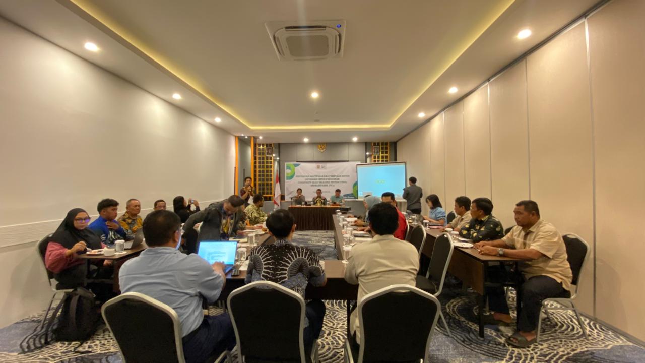 BPBD Prov. Kalteng Jadi Narasumber pada Kegiatan Pemaparan Hasil CVCA dan Penyusunan Sistem Peringatan Dini
