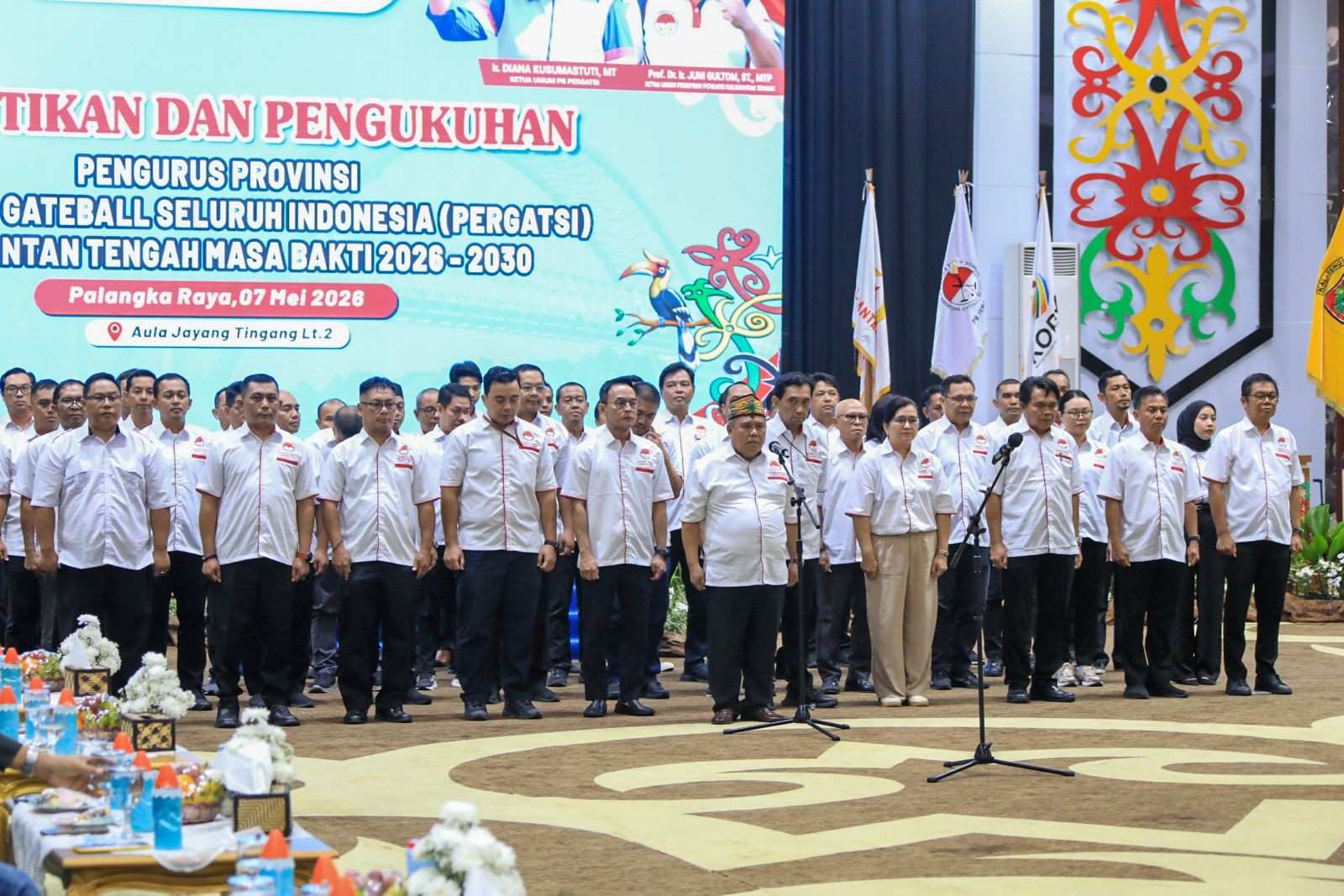 Gubernur Lantik Pengurus PERGATSI Kalteng 2026–2030, Dorong Gateball Cetak Atlet Berprestasi   