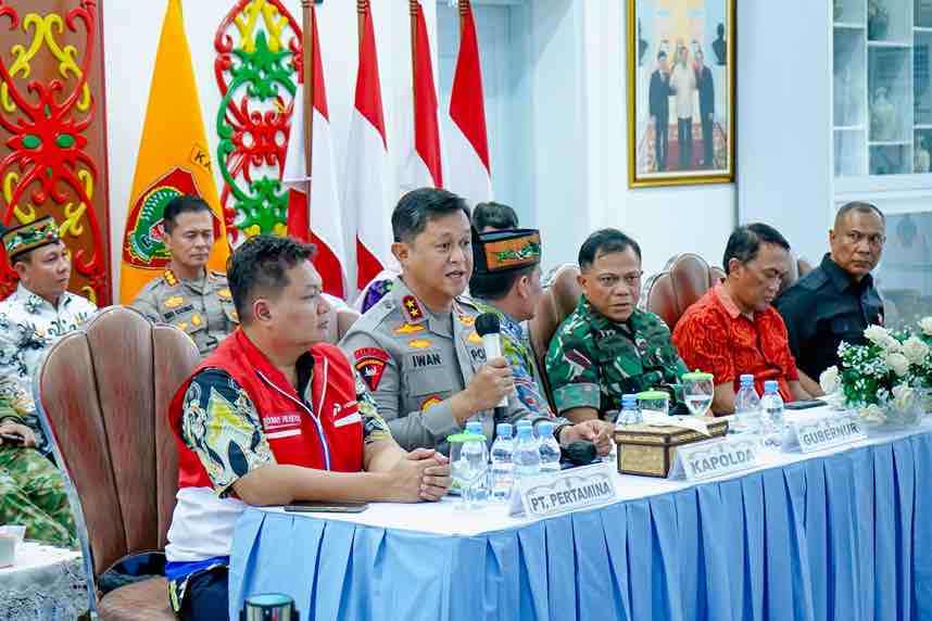 Gubernur dan Forkopimda Terima Audiensi Pertamina dan Wartawan, Fokus Urai Antrean serta Jaga Pasokan BBM