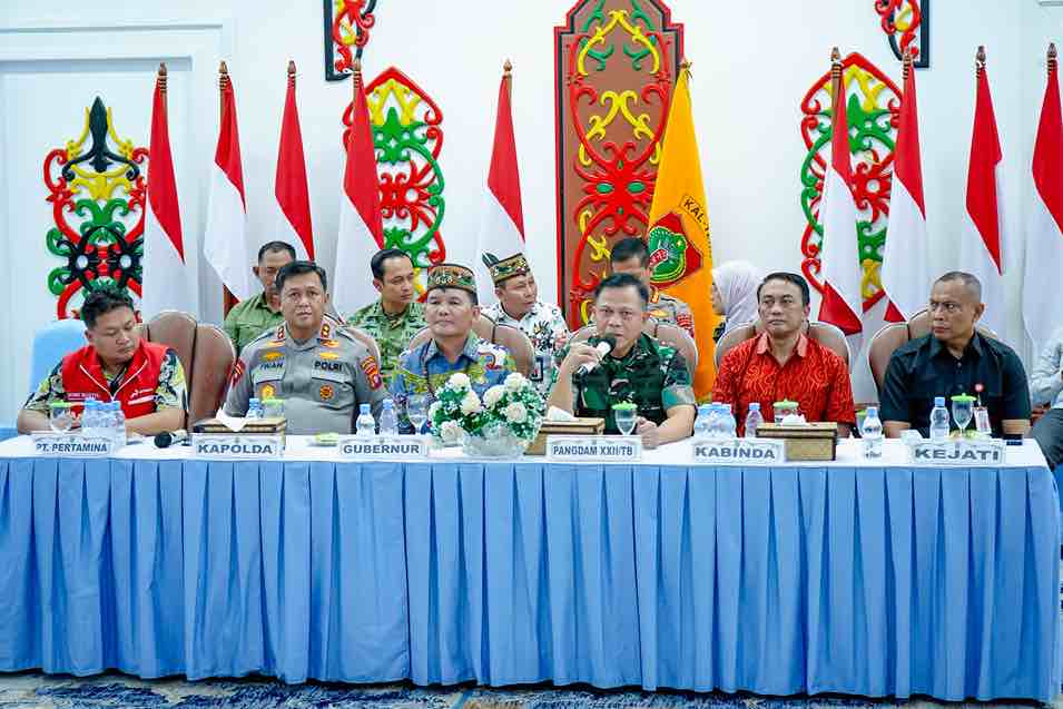 Gubernur dan Forkopimda Terima Audiensi Pertamina dan Wartawan, Fokus Urai Antrean serta Jaga Pasokan BBM