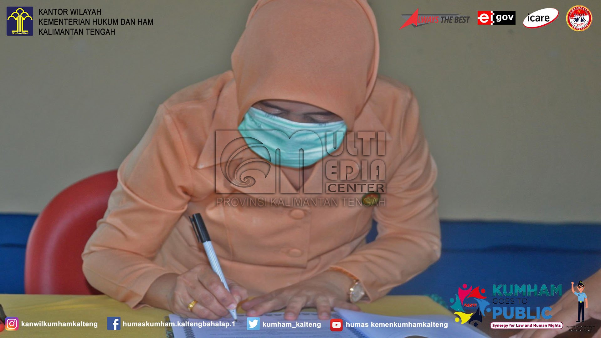 DWP Lapas Palangka Raya Gelar Pertemuan Rutin Sekaligus Acara Perpisahan Ketua DWP Lapas Palangka Raya