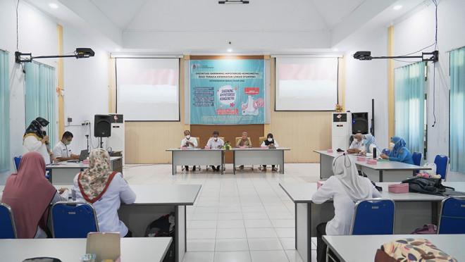 Tingkatkan Kualitas Hidup Anak, Dinkes Kobar Gelar Orientasi Skrinning Hipotiroid Kongenital bagi Nakes Lokus Stunting