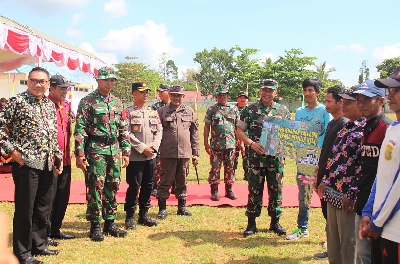Danrem 102/Panju Panjung Tutup Tentara Manunggal Membangun Desa ke-116 TA 2023 