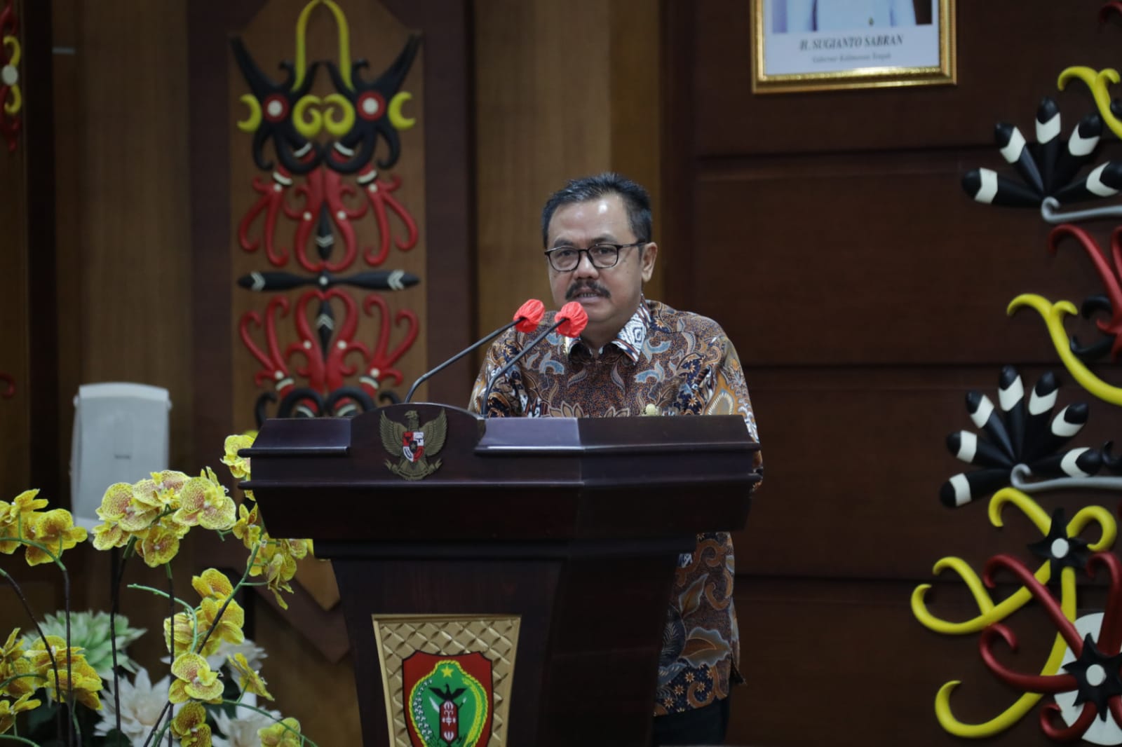 Sahli Gubernur Herson B. Aden Buka Rakor Akselerasi 100% Pengadaan Barang Jasa secara Elektronik