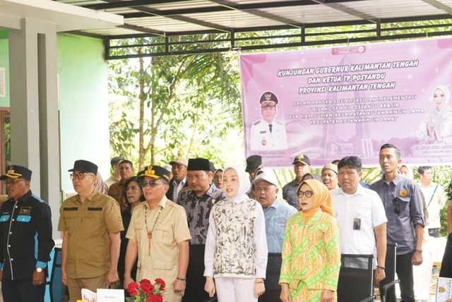 Ketua TP Posyandu Kalteng Sosialisasikan 6 SPM di Posyandu Riam Durian, Dorong Transformasi Layanan Dasar Terintegrasi