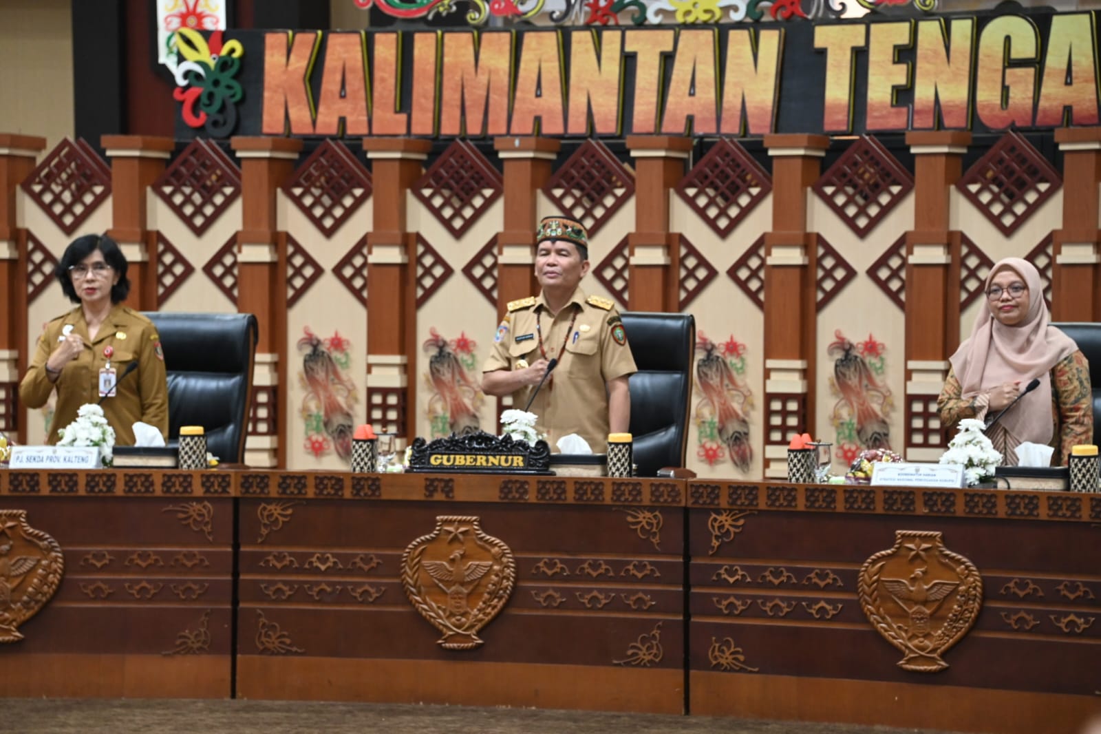 Gubernur Kalteng Tegaskan Komitmen Perkuat Tata Kelola Pemerintahan Melalui Implementasi Stranas PK