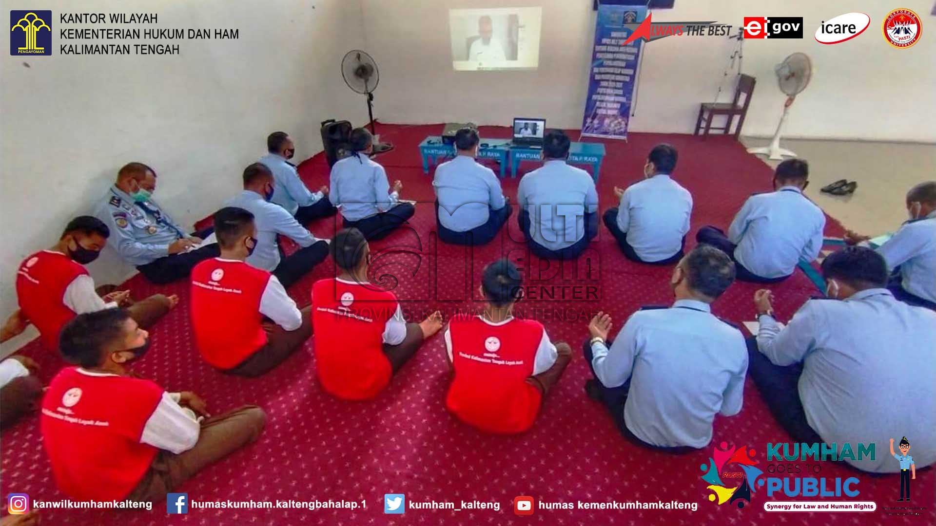 BNN Kota Palangka Raya Lakukan Desiminasi P4GN Bagi Andikpas Dan Petugas LPKA Kelas II Palangka Raya