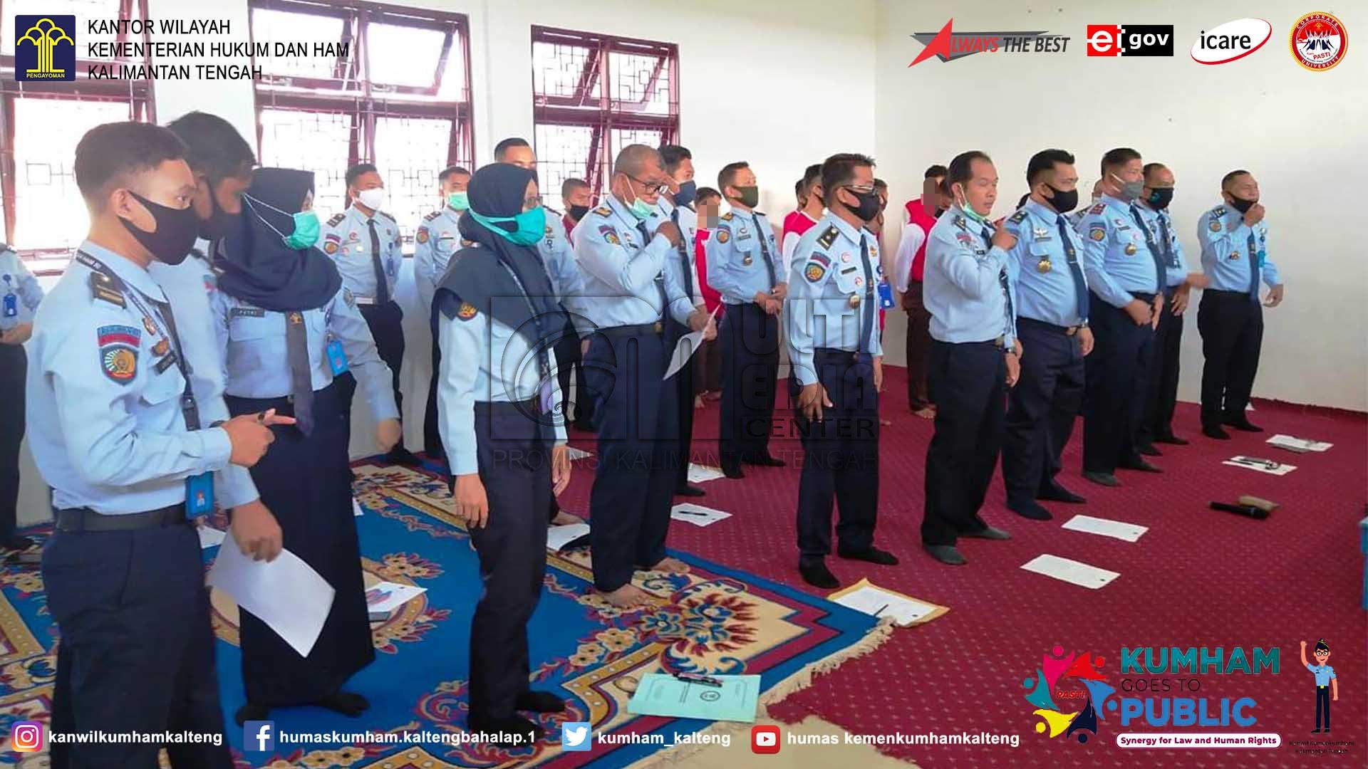 BNN Kota Palangka Raya Lakukan Desiminasi P4GN Bagi Andikpas Dan Petugas LPKA Kelas II Palangka Raya