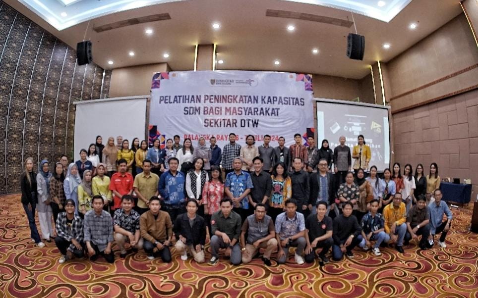 Dorong Pariwisata Kalteng Goes Digital, Disbudpar Adakan Pelatihan Peningkatan SDM Masyarakat Sekitar DTW