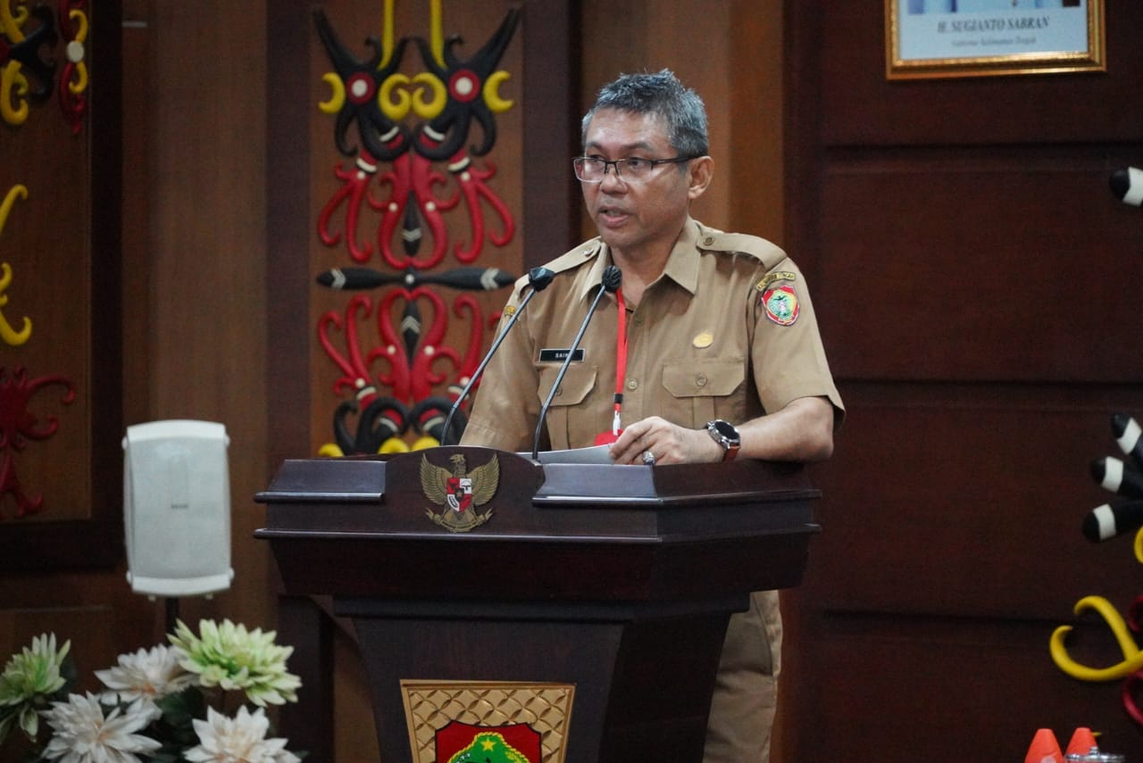 Plh. Sahli Gubernur Pemkumpol Akhmad Husain Buka Rakor Jajaran Kesbangpol Se-Kalteng Tahun 2024