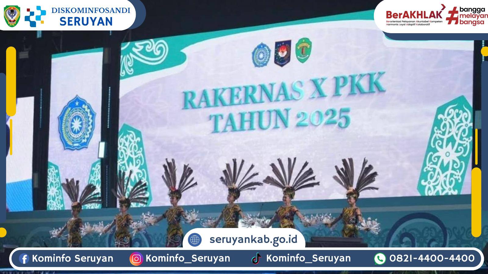 Ketua TP PKK Seruyan Hadiri Rakernas dan HKG PKK Ke-53
