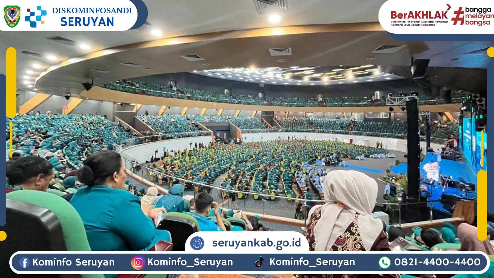 Ketua TP PKK Seruyan Hadiri Rakernas dan HKG PKK Ke-53