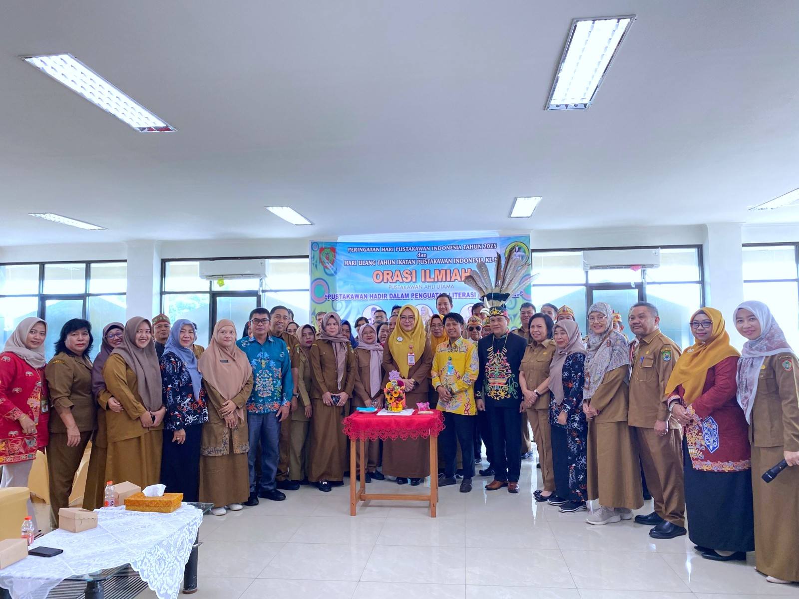 Peringati Hari Pustakawan Indonesia 2025 dan HUT IPI Ke-52, IPI Kalteng Gelar Orasi Ilmiah