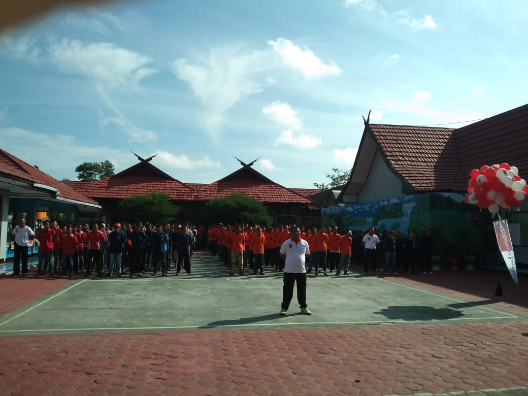 Buka Pekan Olahraga, Kalapas Sampit Minta Peserta Lomba Junjung Sportifitas