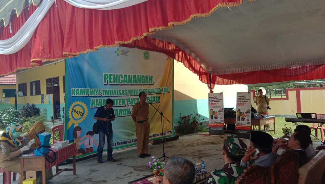 Dinkes Pulang Pisau Canangkan Kampanye Imunisasi Measles Rubella