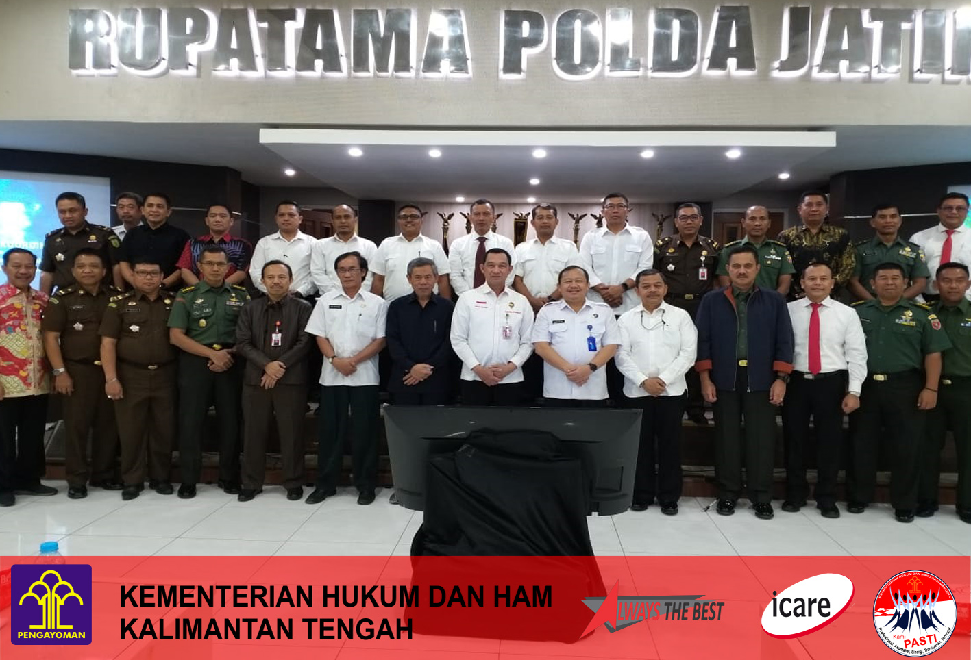 Kanwil Kalteng ikuti Rakor Pedoman Pelaksanaan Pencegahan Dan Pemberantasan Penyalahgunaan Peredaran Gelap Narkoba (P4GN) di Polda Jatim