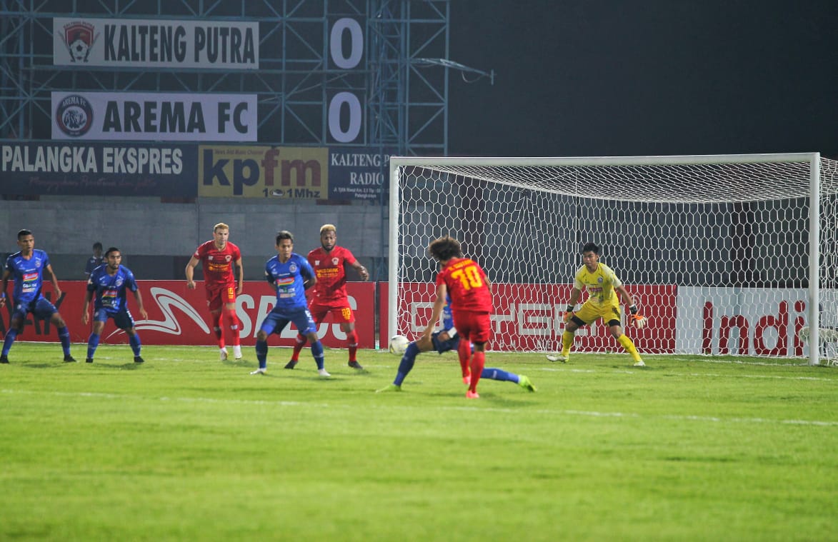 Kalteng Putra Kembali Raih Kemenangan di Stadion Tuah Pahoe