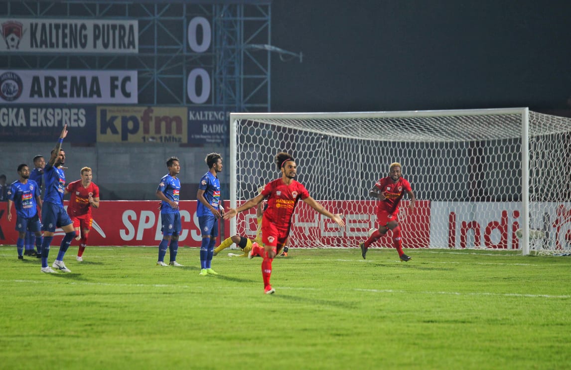 Kalteng Putra Kembali Raih Kemenangan di Stadion Tuah Pahoe