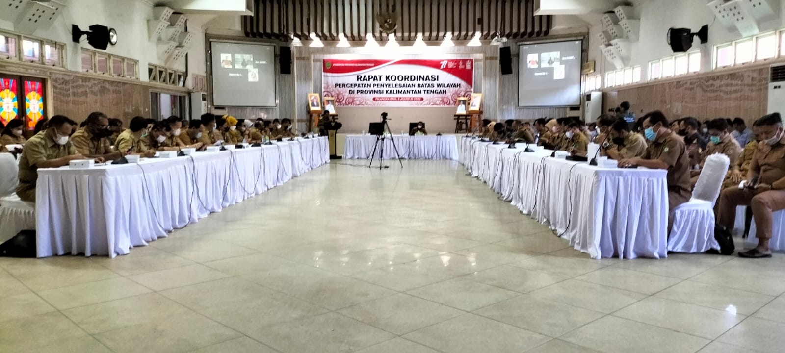 Pemprov. Kalteng Gelar Rapat Koordinasi Percepatan Penyelesaian Batas Wilayah 