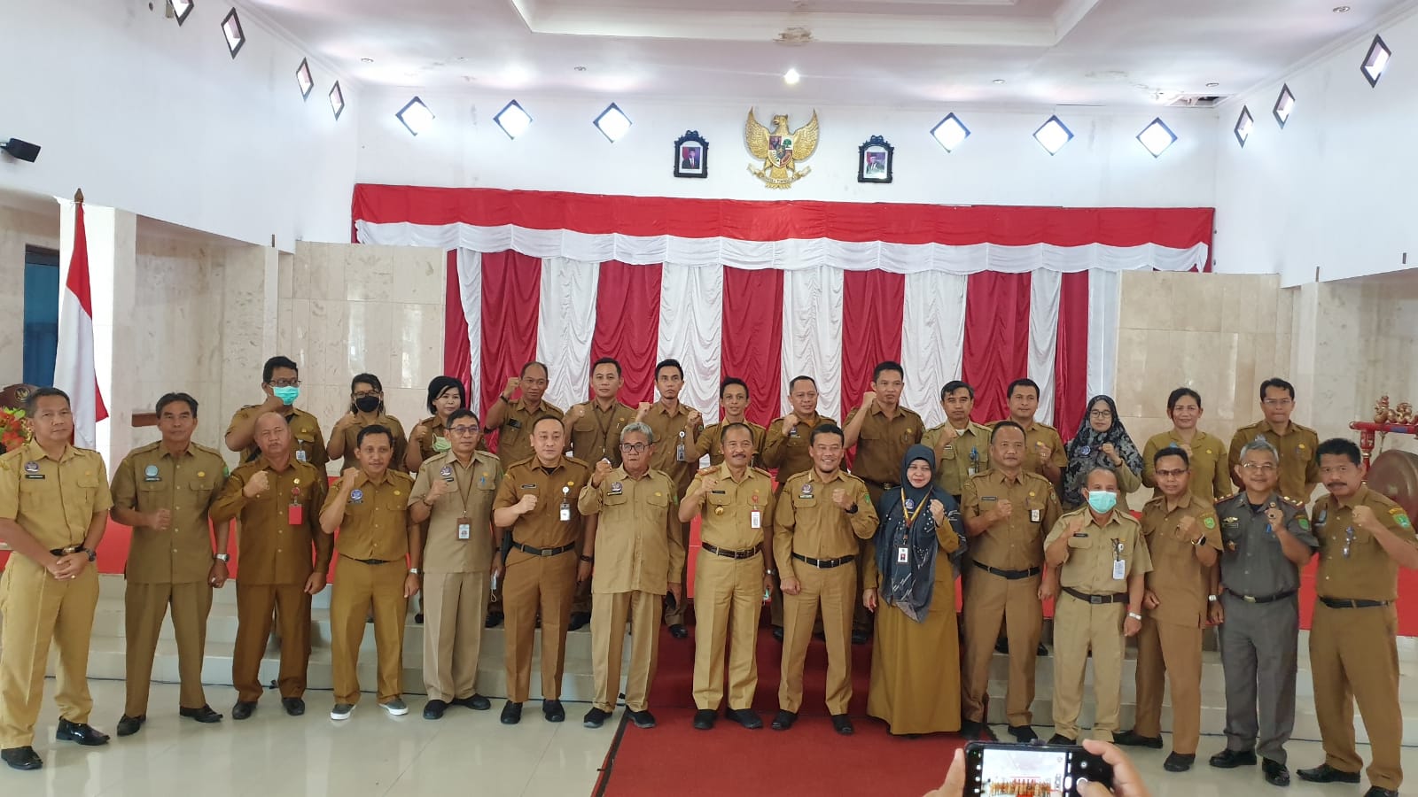 Inspektur Prov. Kalteng Saring Pimpin Pengawasan Penyelenggaraan Pemerintahan Daerah Kabupaten Sukamara
