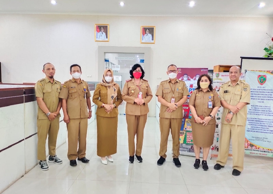 Kepala Biro Organisasi Setda Prov Kalteng Tandatangani Berita Acara Pembentukan UPT Perlindungan Perempuan dan Anak Kabupaten Seruyan