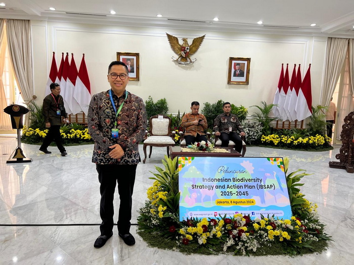 Wakili Gubernur Kalteng, Kepala Bappedalitbang Hadiri Peluncuran IBSAP 2025-2045