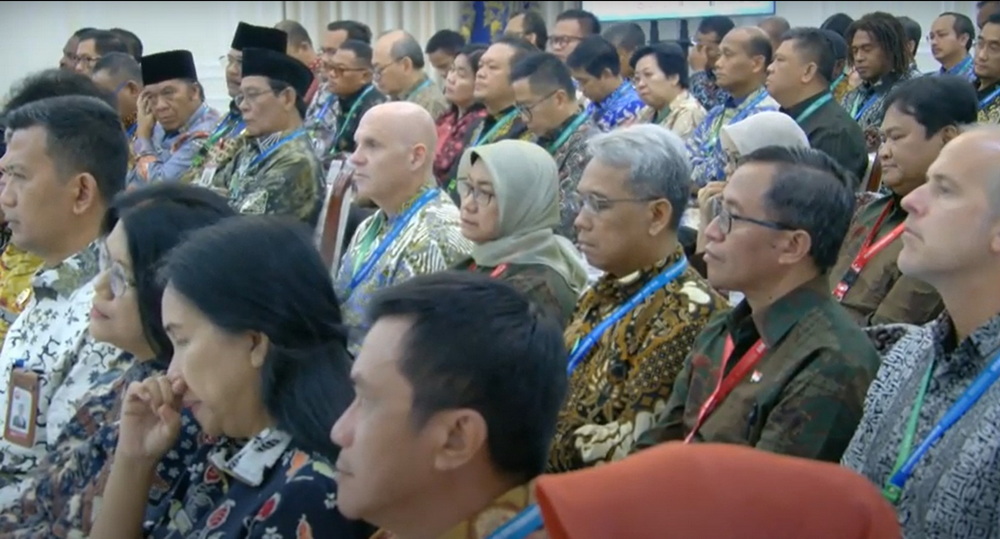 Wakili Gubernur Kalteng, Kepala Bappedalitbang Hadiri Peluncuran IBSAP 2025-2045