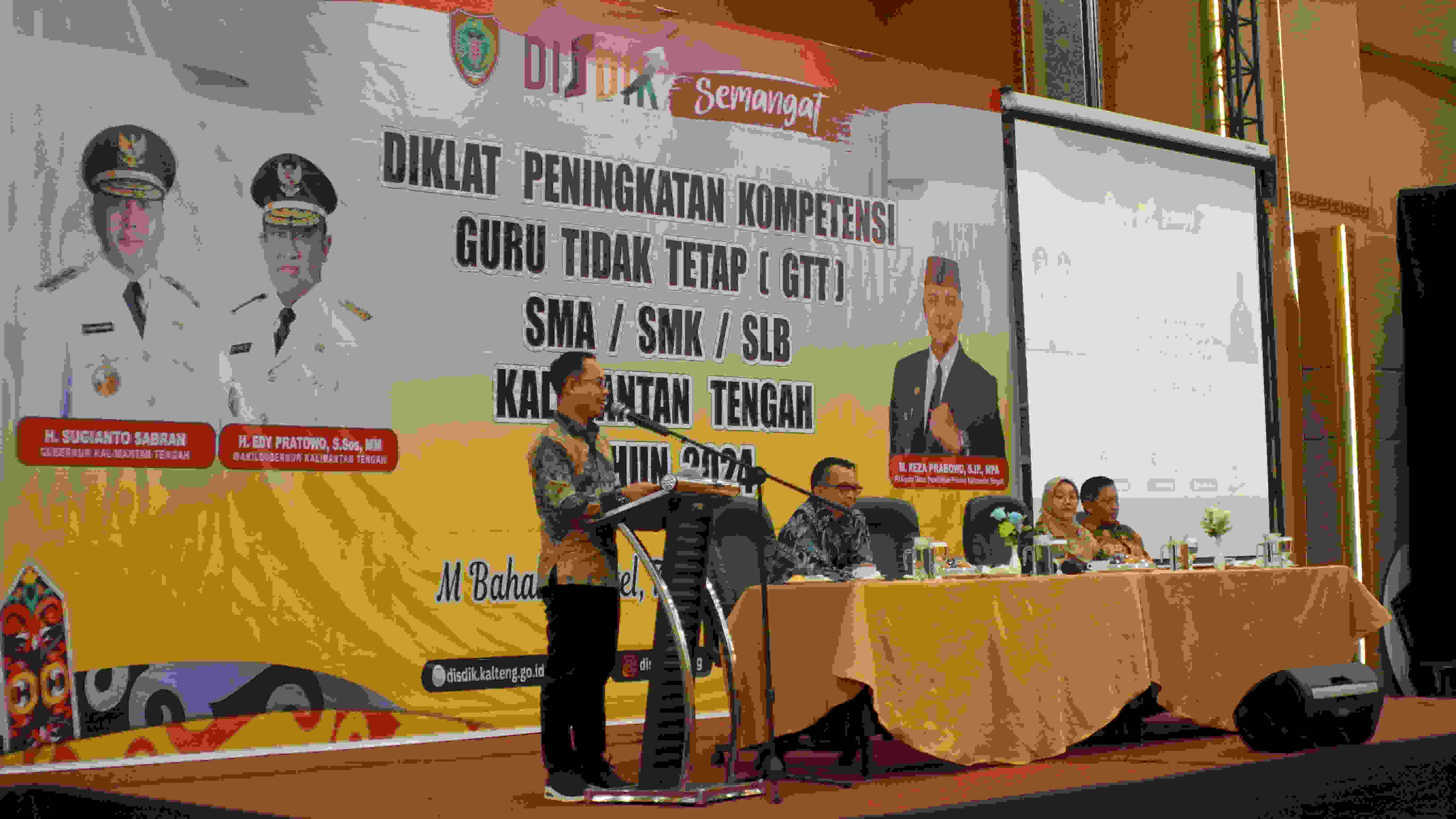Disdik Kalteng Selenggarakan Diklat Peningkatan Kompetensi Guru PPPK dan GTT 2024