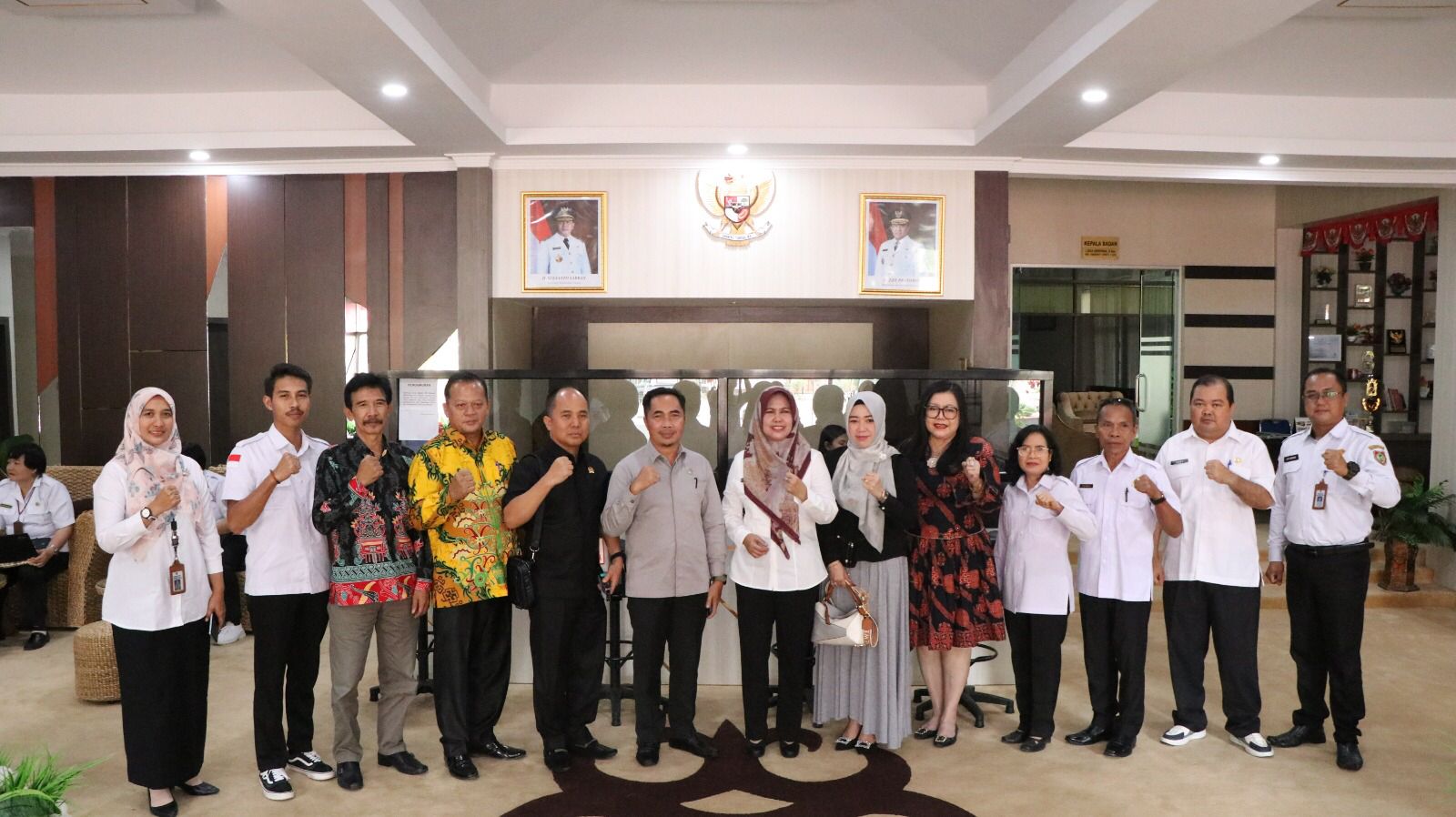 Badan Kepegawaian Daerah Prov. Kalteng Terima Kunjungan Komisi I DPRD Kabupaten Pulang Pisau 