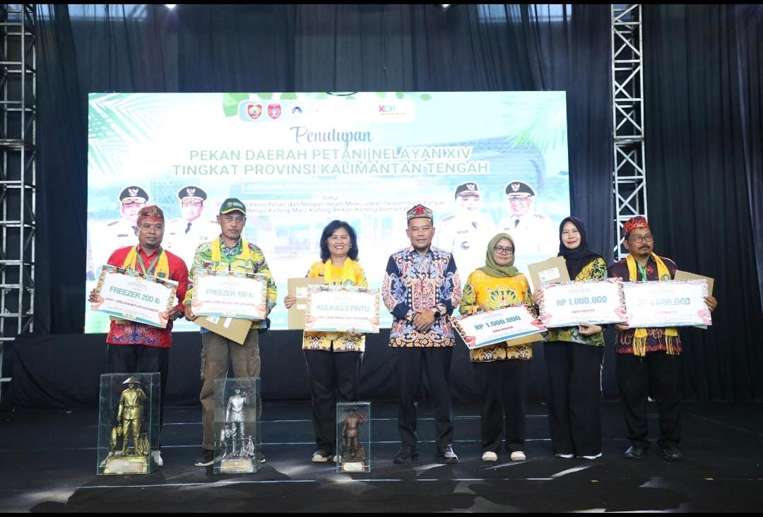 Kepala Dinas TPHP Prov. Kalteng Kawal Pelaksanaan Pekan Daerah Petani Nelayan XIV 