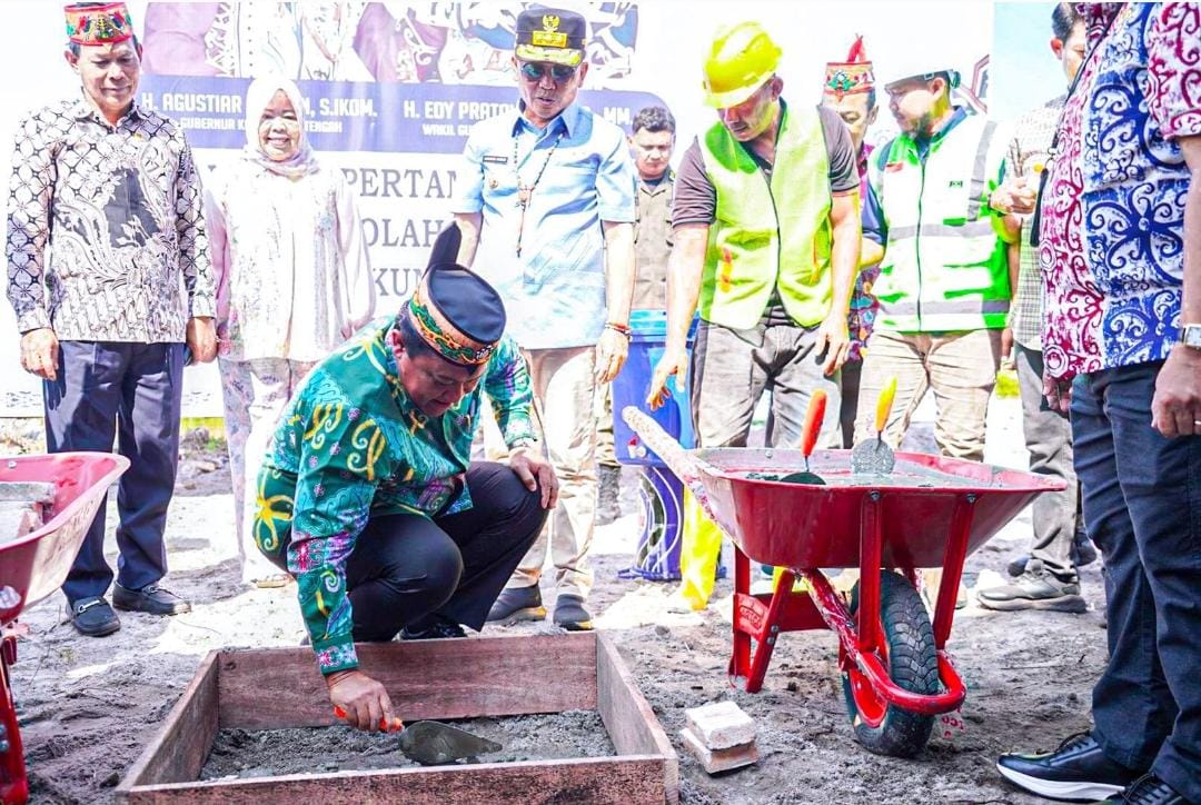 Kalteng Selangkah Maju, Gubernur Resmikan Pembangunan UPT Pengolahan Limbah Medis