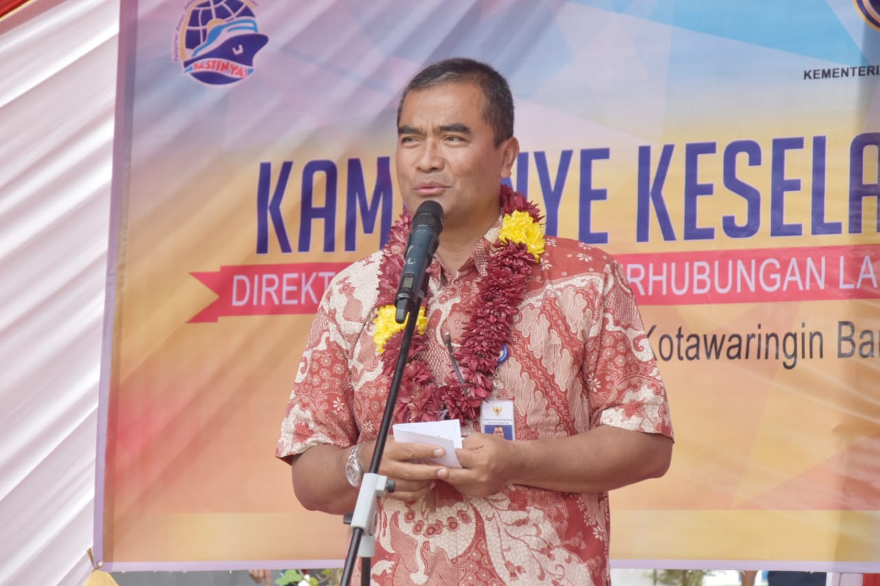 Kampanye Keselamatan Pelayaran di Pelabuhan Kumai