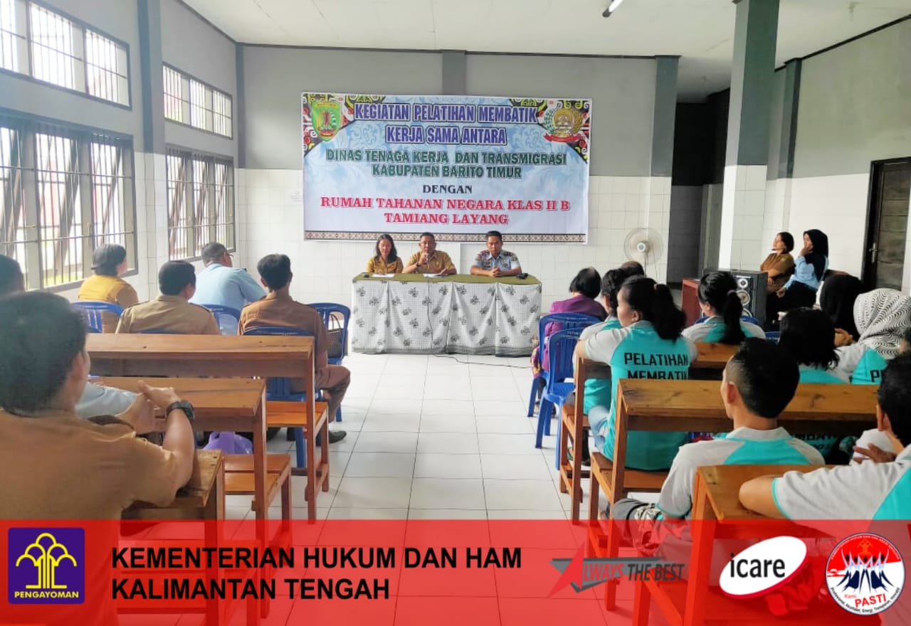 Rutan Tamiang Layang Berikan Pelatihan Membatik Bagi Para WBP