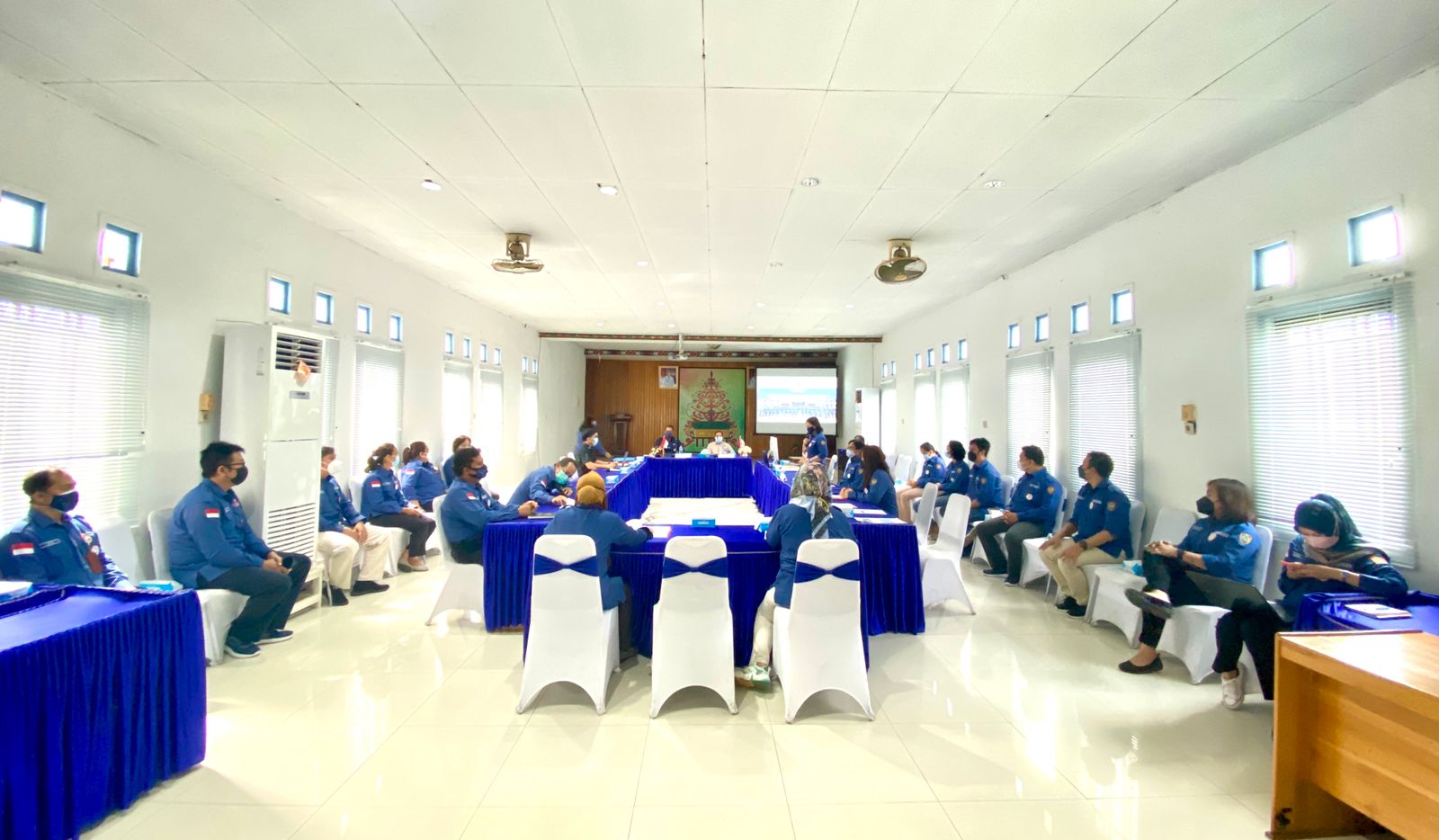 Dinas Kelautan dan Perikanan Prov. Kalteng Terima Visitasi Tim Penilai Komisi Informasi