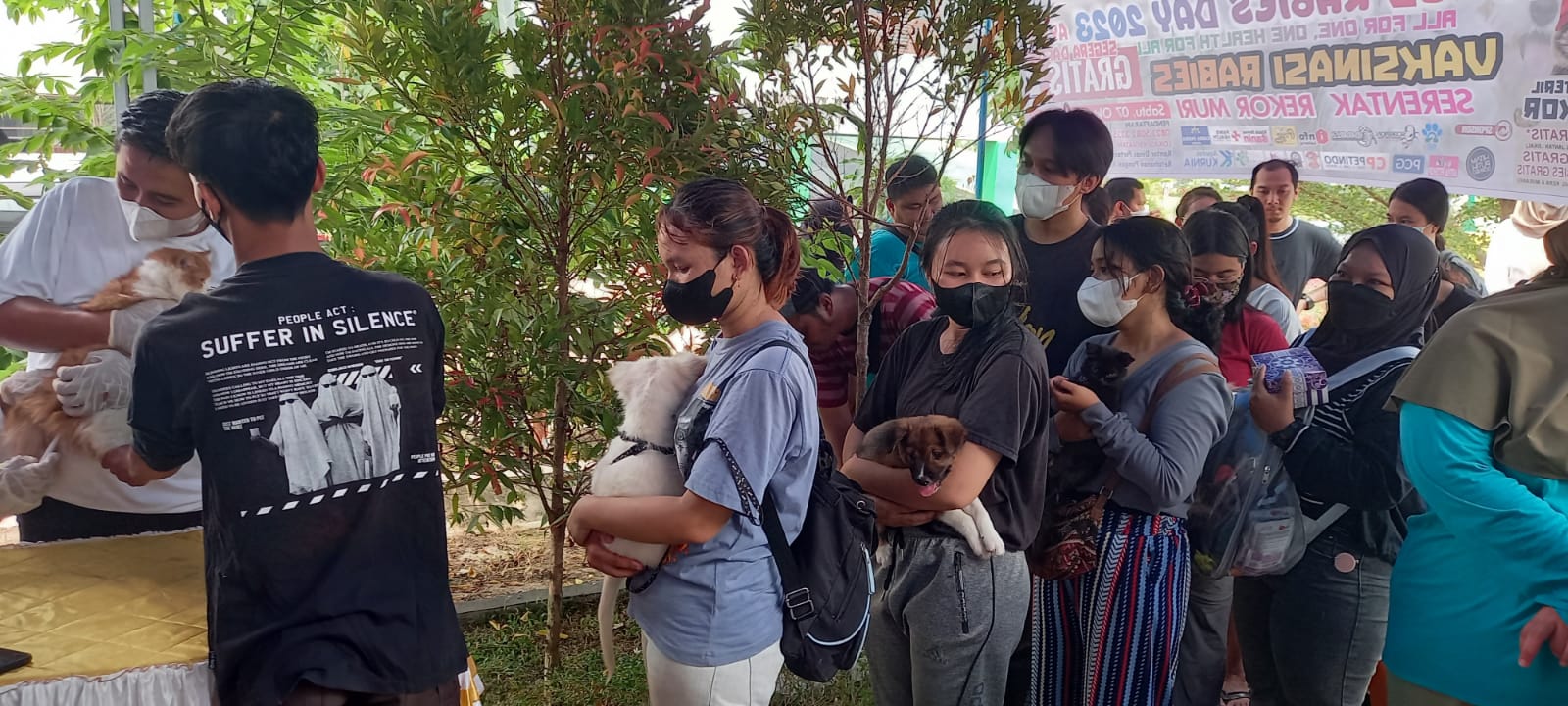 Kepala Dinas TPHP Hadiri Kegiatan Vaksinasi Rabies Dalam Rangka Hari Rabies Sedunia Tahun 2023
