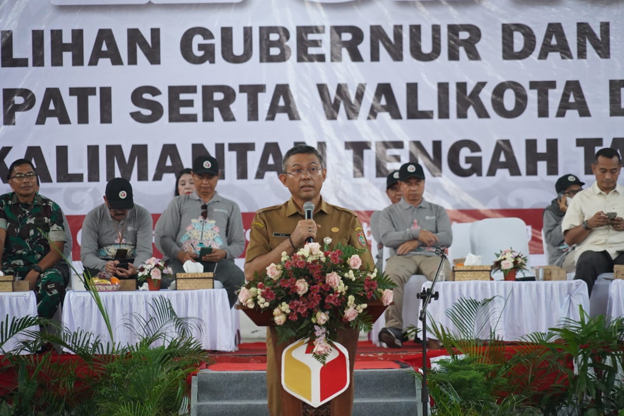 Gubernur Kalteng Ajak Seluruh Elemen Masyarakat Sukseskan Pilkada Serentak